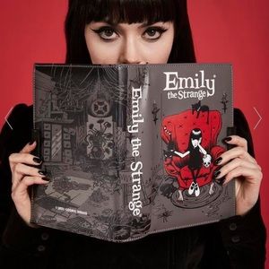 New Emily the Strange book crossbody handbag